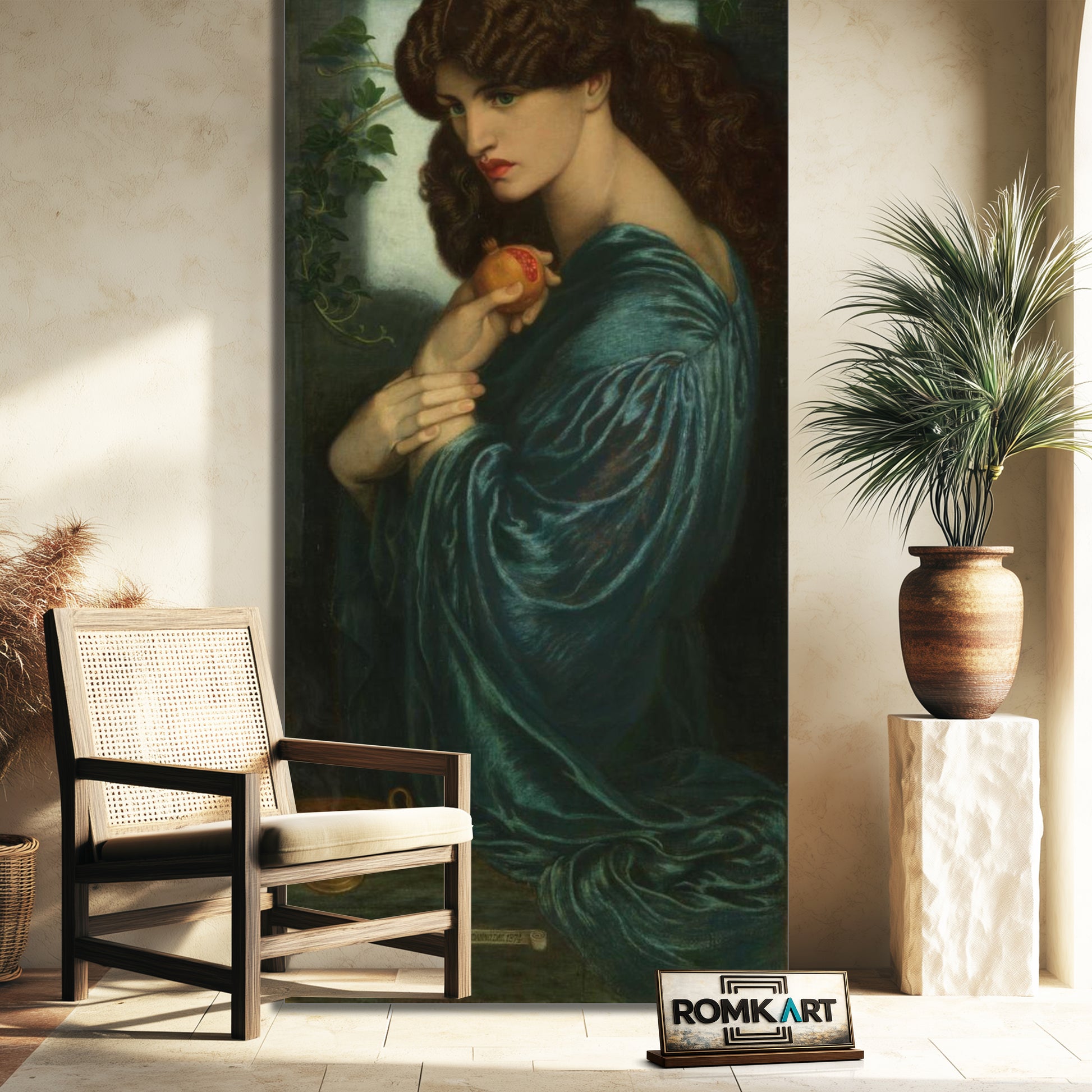 Dante Gabriel Rossetti Proserpine 1874 – Reproduction