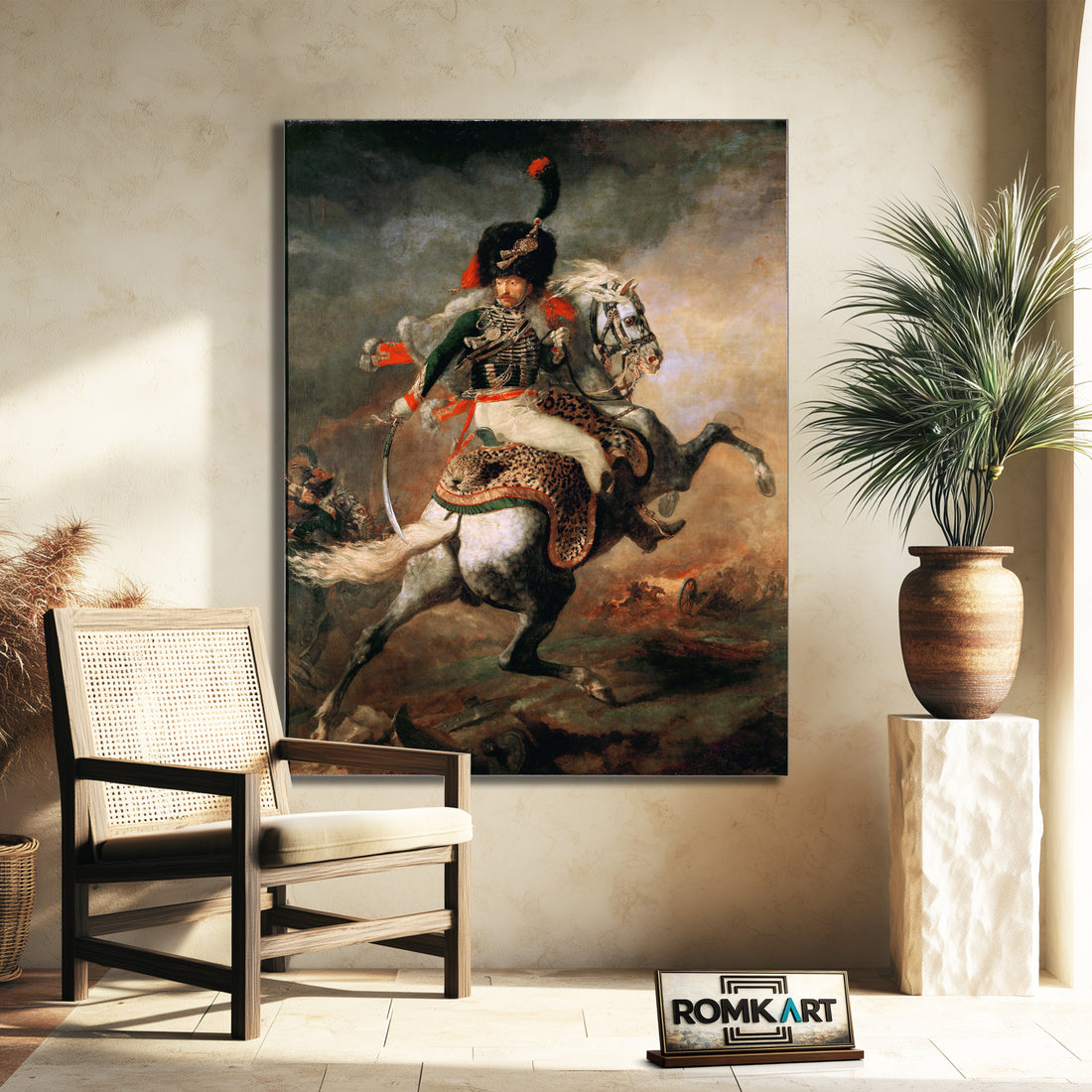 Theodore Gericault The Charging Chasseur – Reproduction