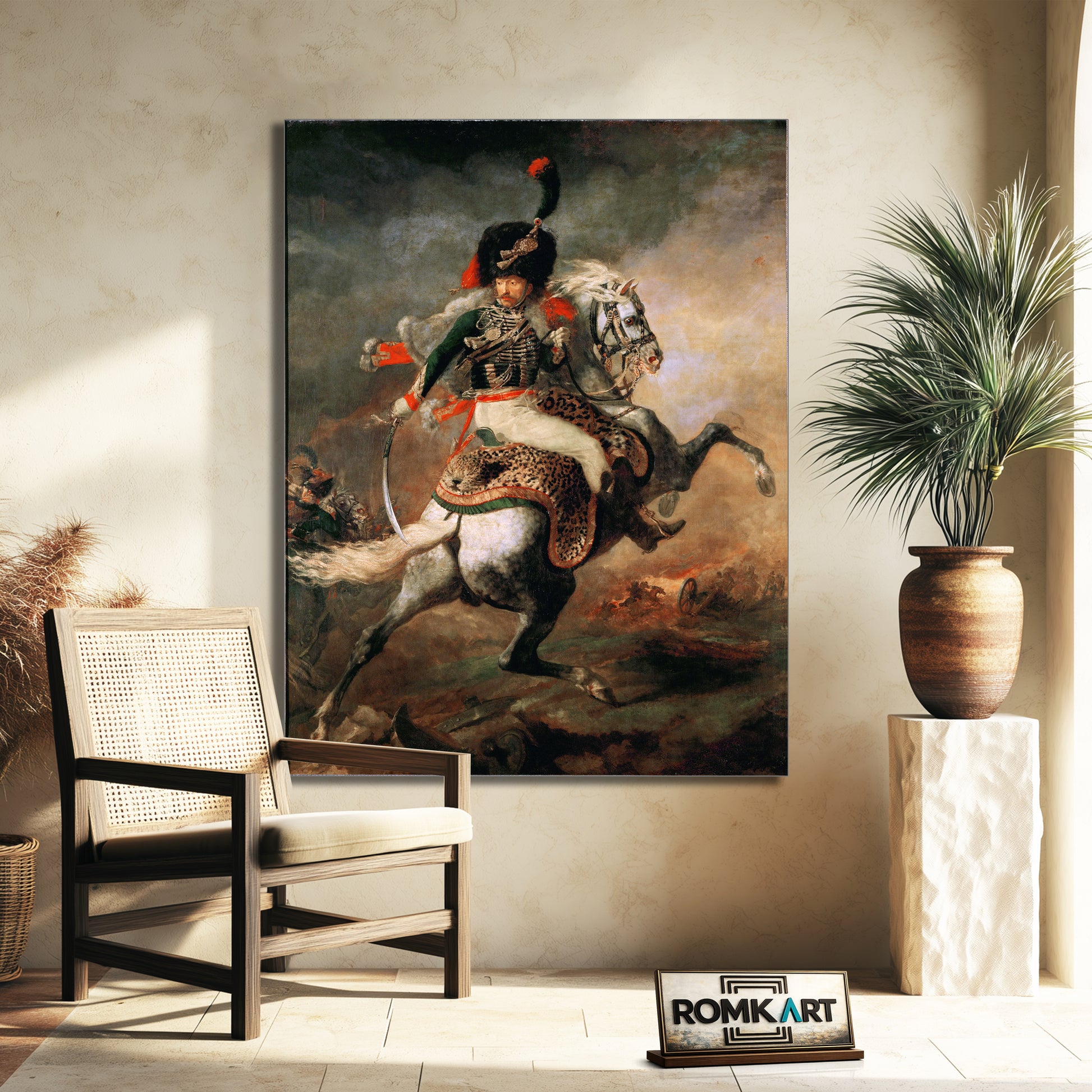 Theodore Gericault The Charging Chasseur – Reproduction