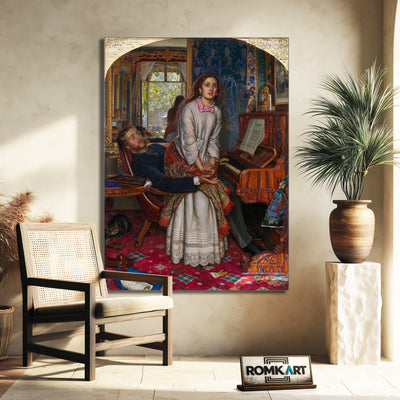 William Holman Hunt The Awakening Conscience 1853 – Reproduction