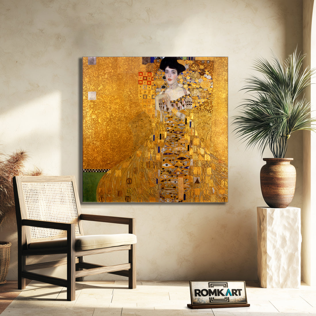 Gustav Klimt Portrait Of Adele Bloch-bauer I 1907 – Reproduction