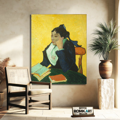 Vincent Van Gogh Larlsienne Madame Joseph-michel Ginoux 1889 – Reproduction