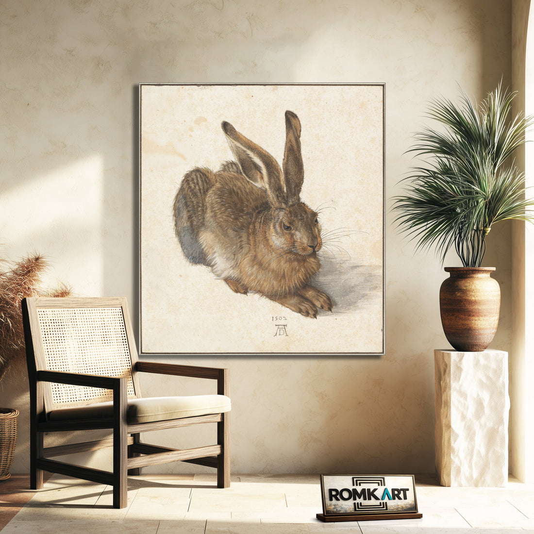Albrecht Durer Young Hare 1502 – Reproduction