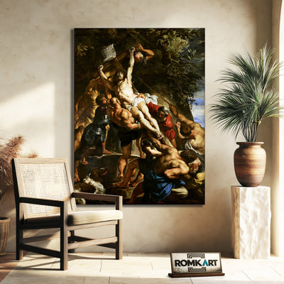 Peter Paul Rubens Elevation Of The Cross Central Panel C 1610 – Reproduction