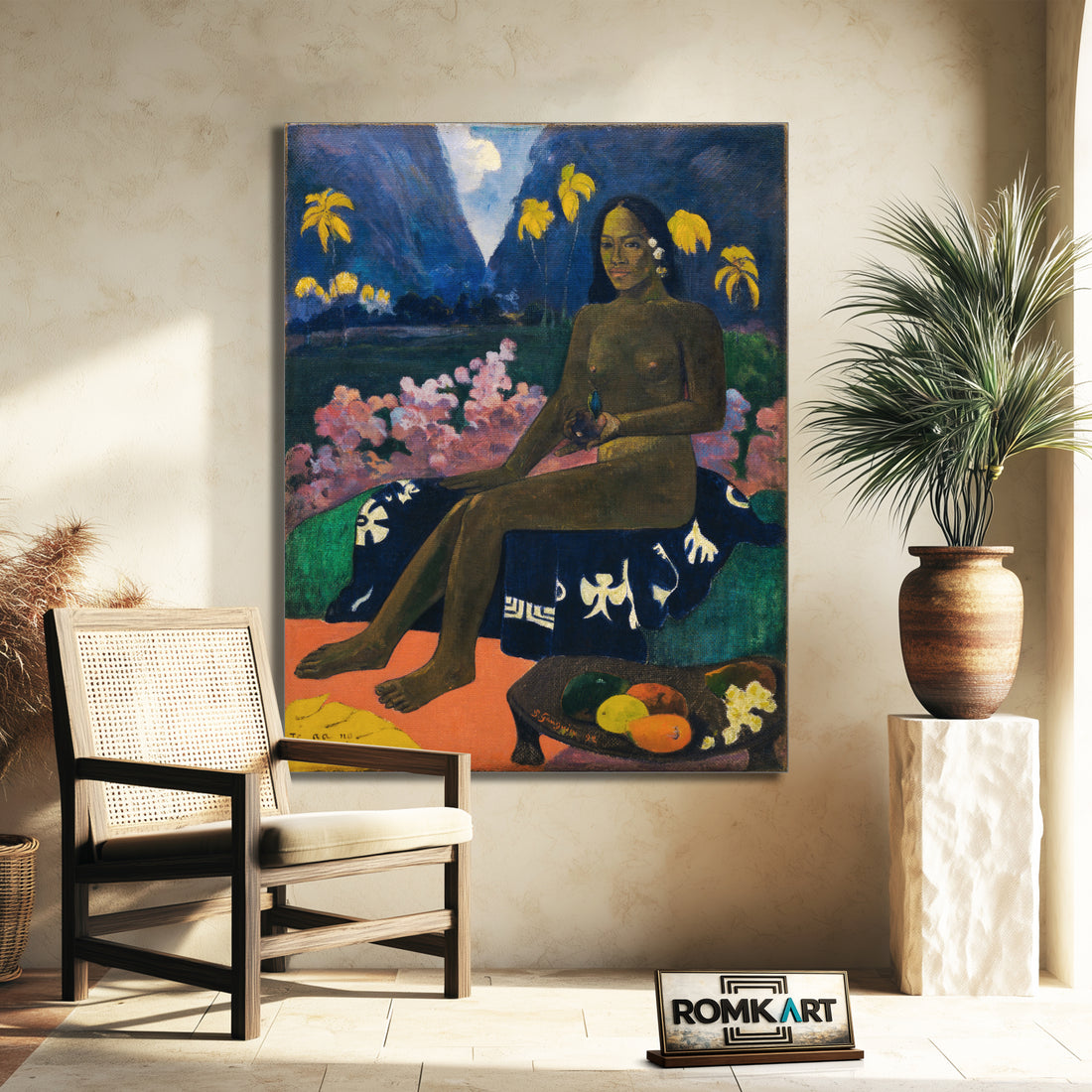 Paul Gauguin Te Aa No Areois The Seed Of The Areoi 1892 Moma – Reproduction