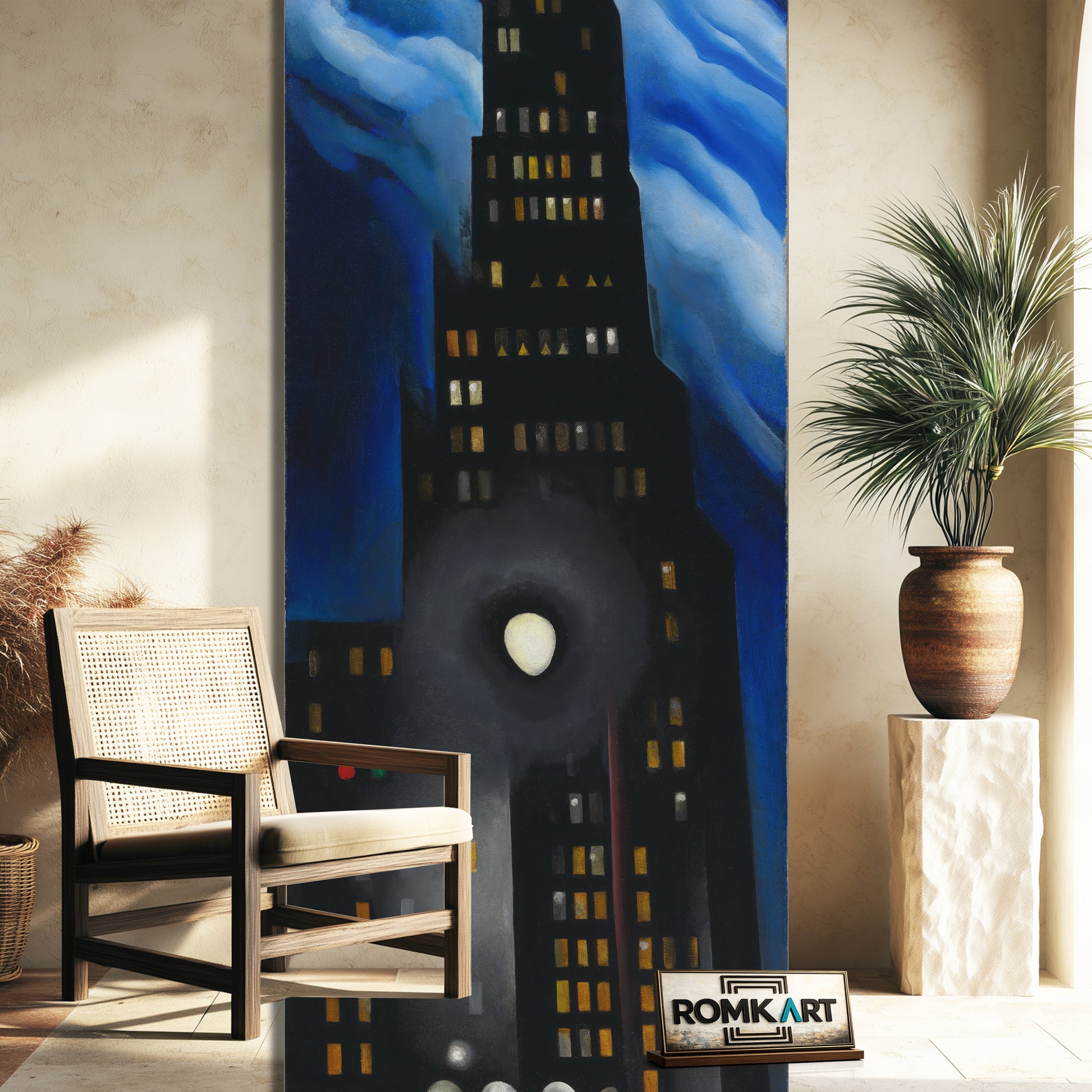 Georgia O'Keeffe Ritz Tower 1928 – Reproduction