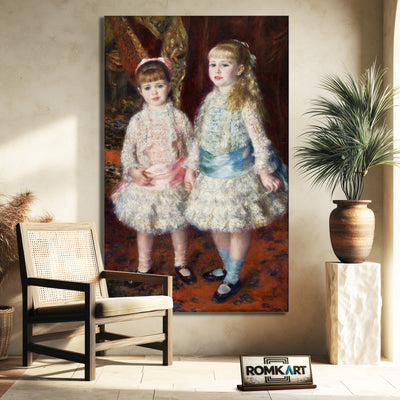 Pierre-auguste Renoir Pink And Blue 1881 – Reproduction