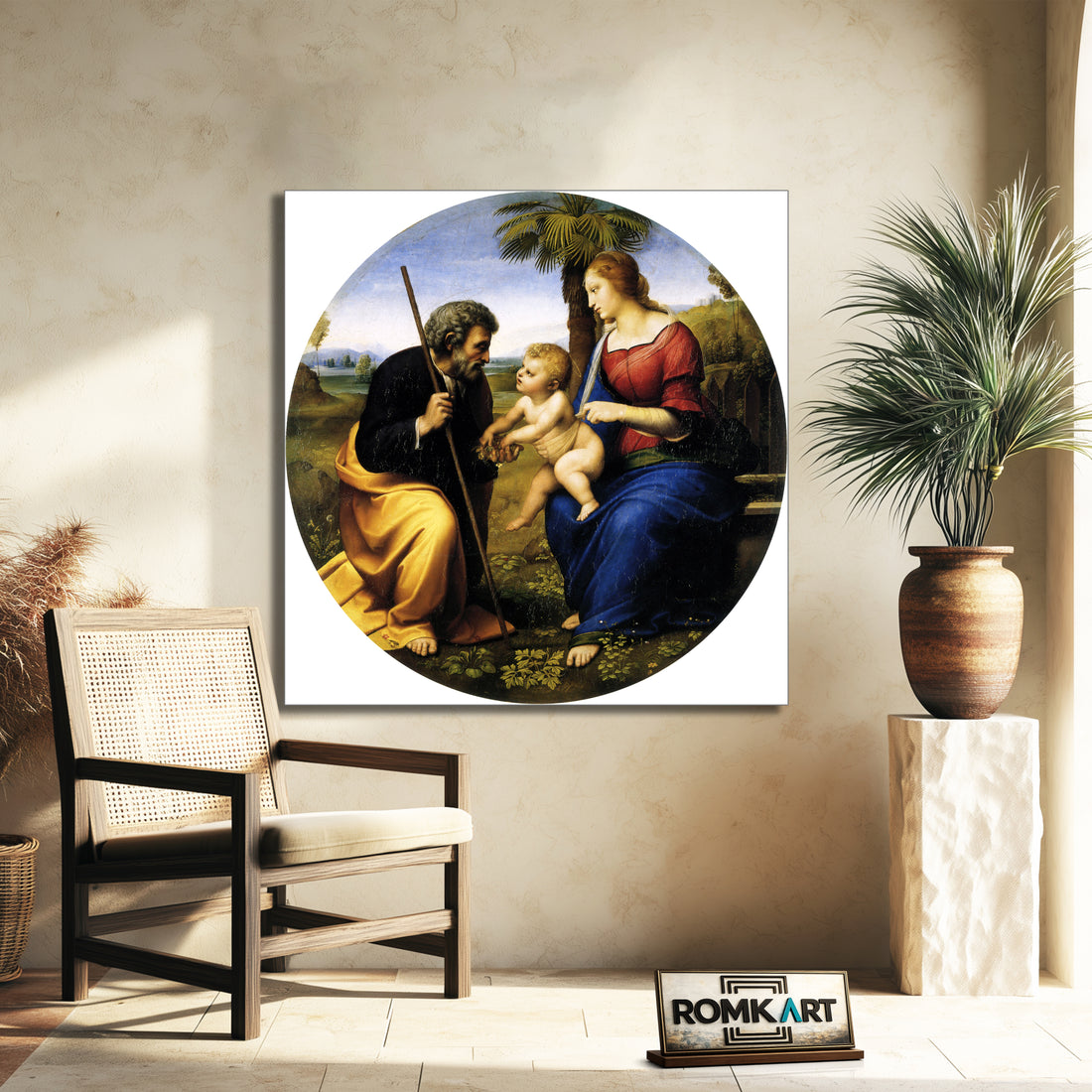 Raphael The Holy Family With A Palm Tree 1506 – Reproduction