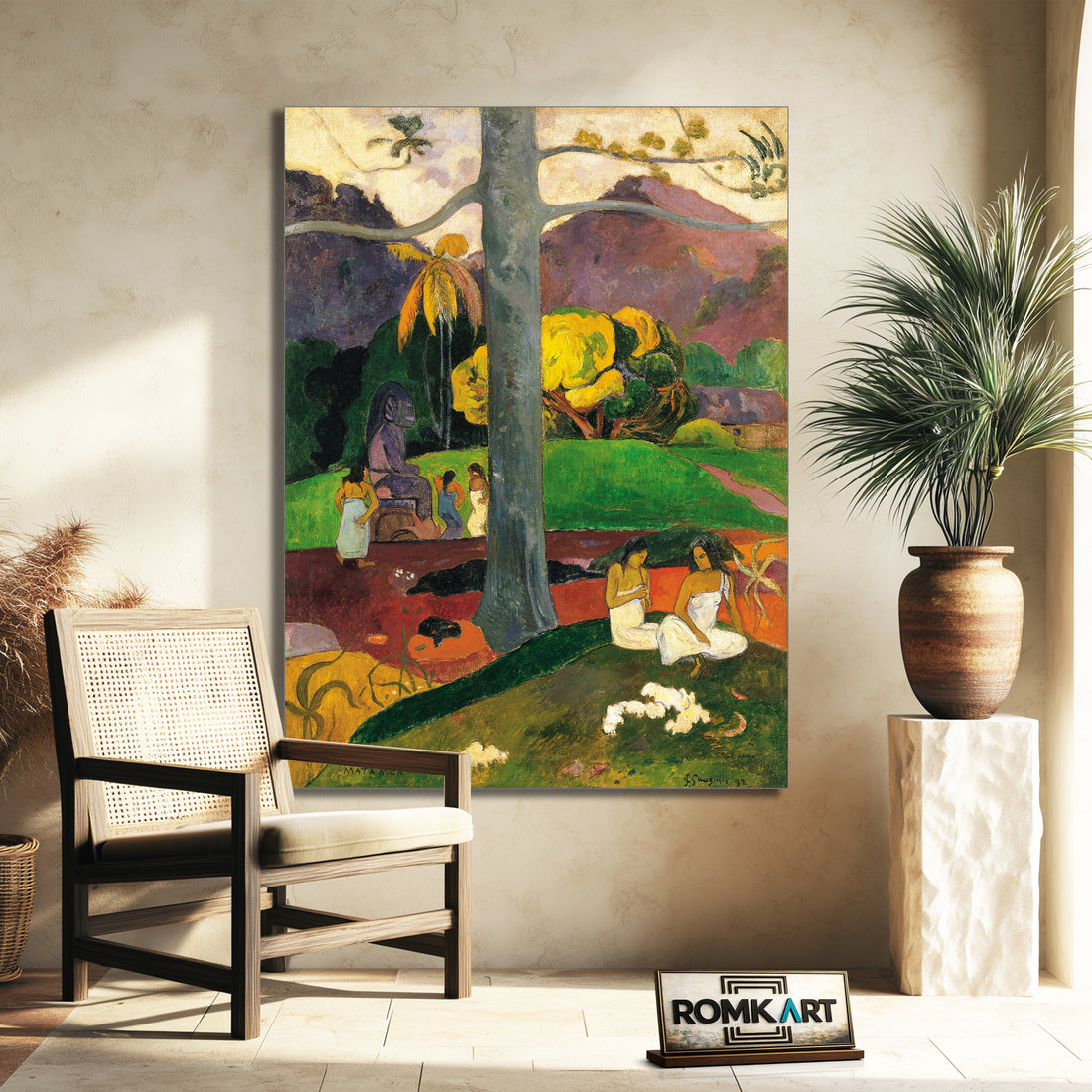 Paul Gauguin Mata Mua 1892 – Reproduction