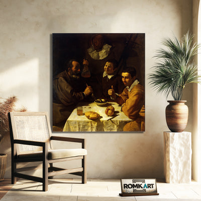 Diego Velazquez Luncheon 1617 – Reproduction