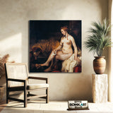Rembrandt Bathsheba At Her Bath 1654 – Reproduction