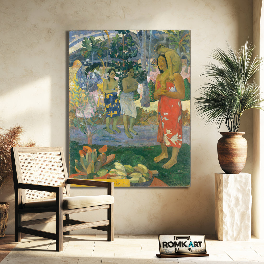 Paul Gauguin Tahitian Orana Maria Hail Mary 1891 The Met – Reproduction