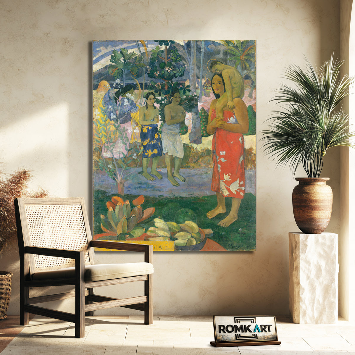 Paul Gauguin Tahitian Orana Maria Hail Mary 1891 The Met – Reproduction