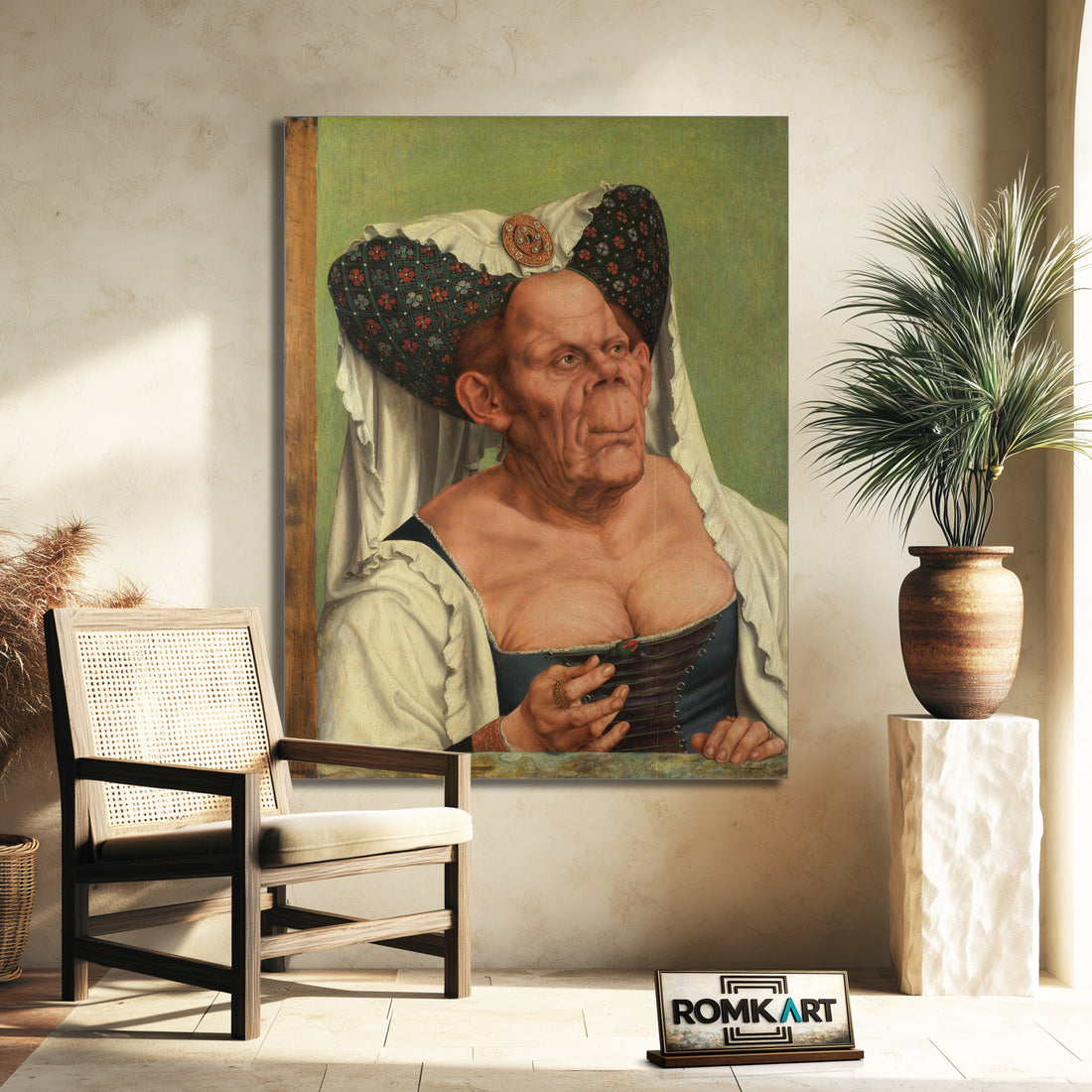 Quentin Matsys The Ugly Duchess 1513 – Reproduction