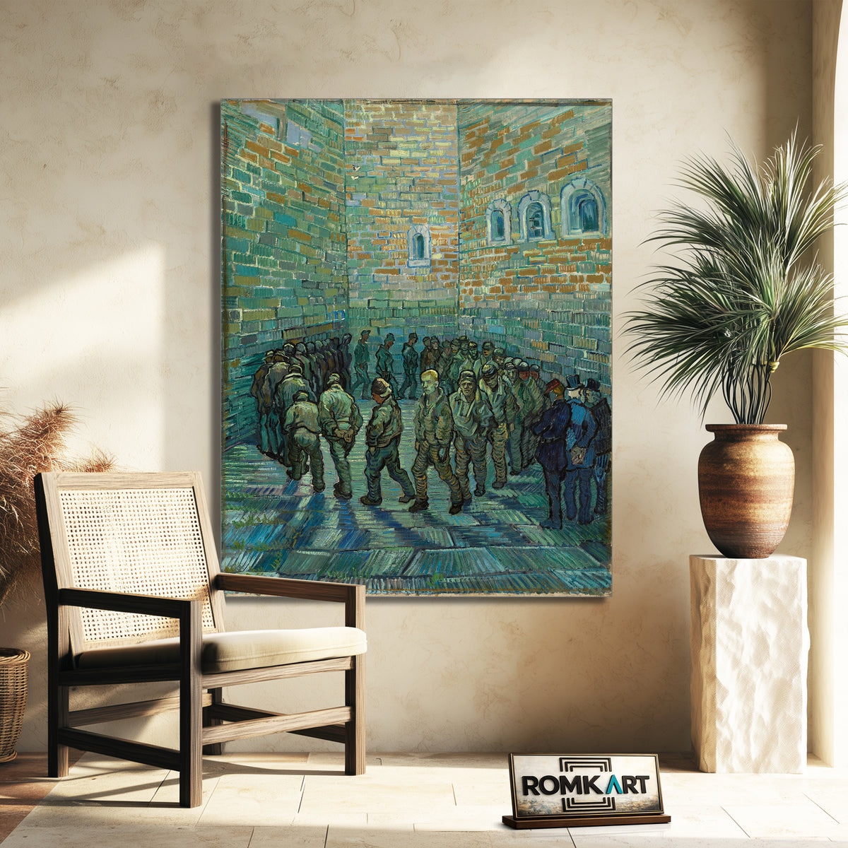 Vincent Van Gogh Prisoners Exercising 1890 – Reproduction