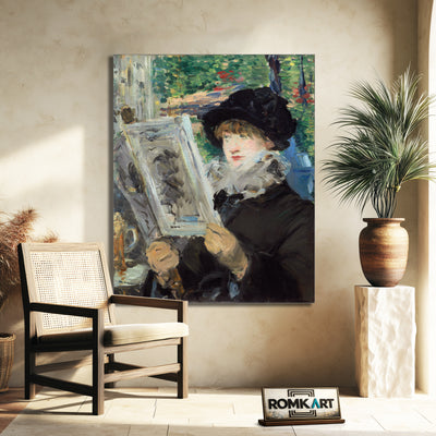 Edouard Manet Woman Reading 1879 – Reproduction
