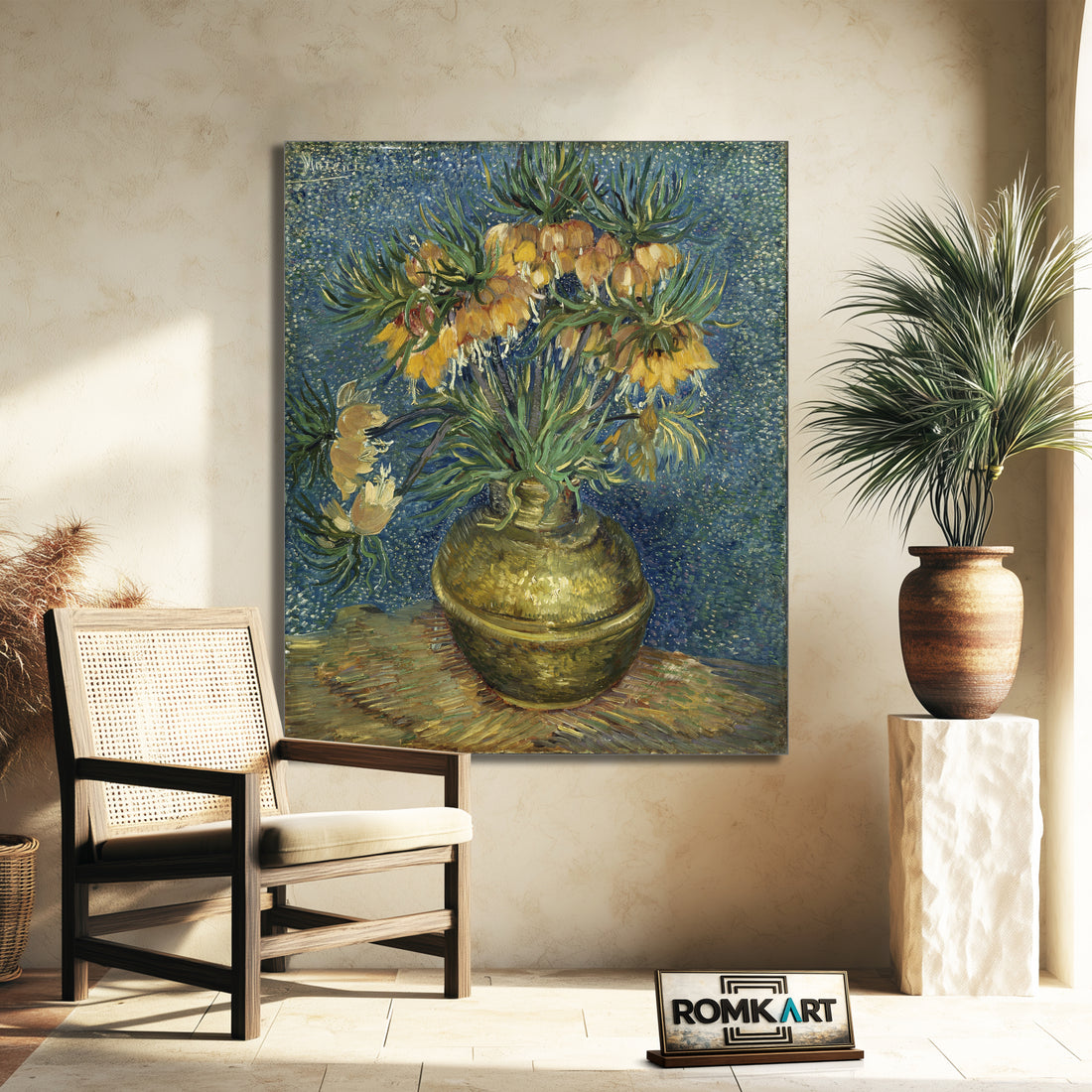 Vincent Van Gogh Imperial Fritillaries In A Copper Vase 1887 – Reproduction