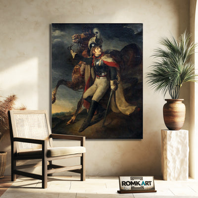 Theodore Gericault Wounded Cuirassier Leaving The Field Of Battle 1814 – Reproduction
