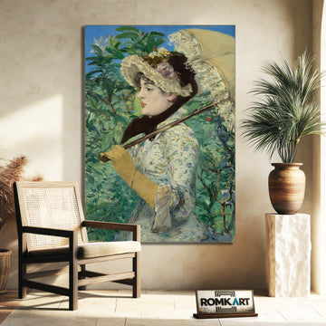 Edouard Manet Jeanne Spring 1881 – Reproduction