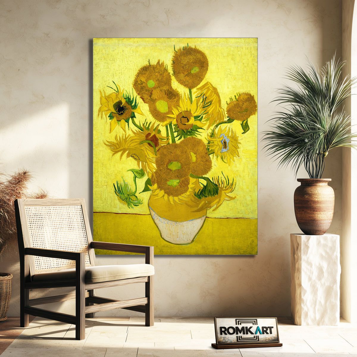 Vincent Van Gogh Sunflowers 1889 – Reproduction