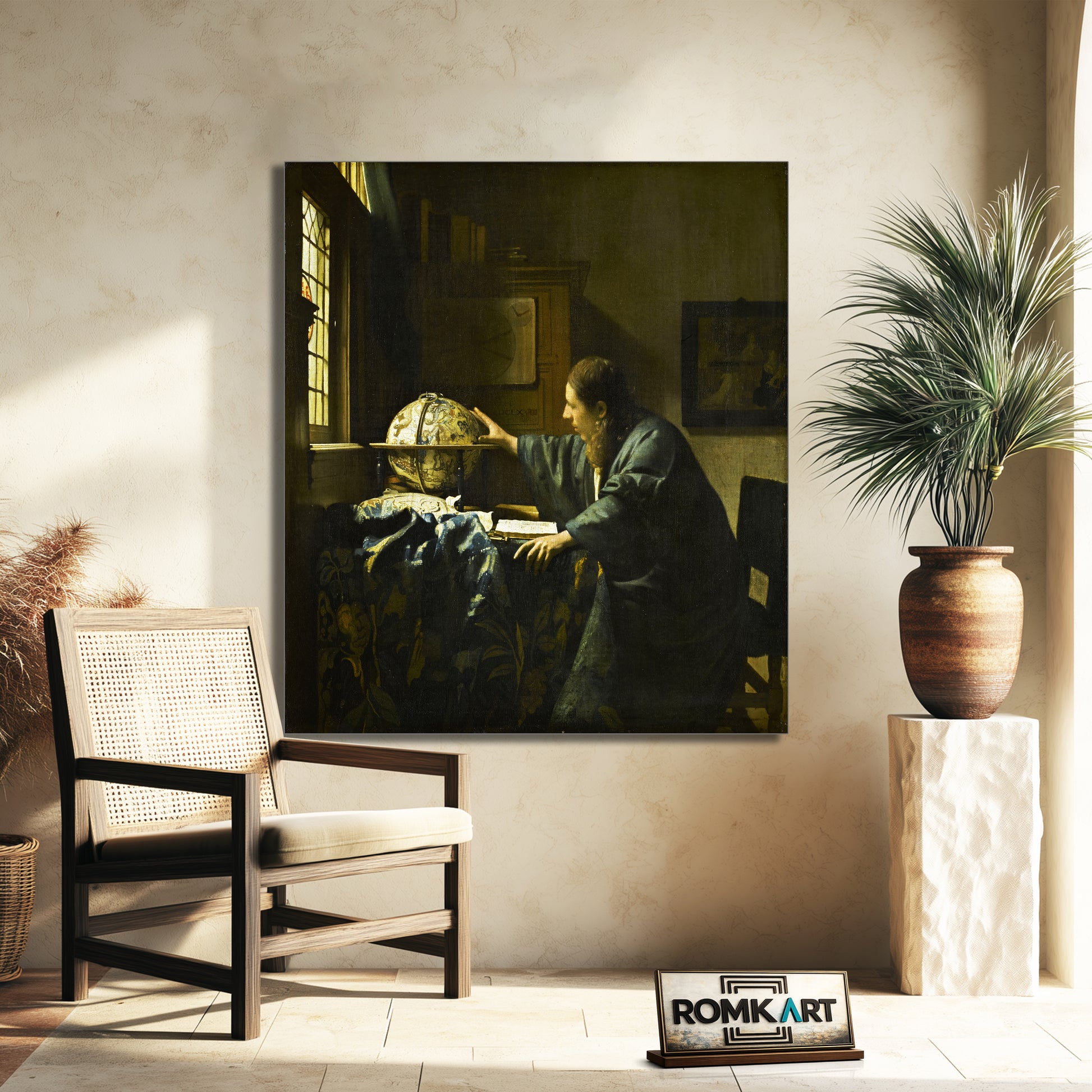 Johannes Vermeer The Astronomer 1668 – Reproduction