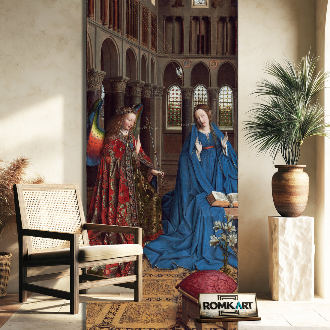 Jan Van Eyck The Annunciation 1434 – Reproduction