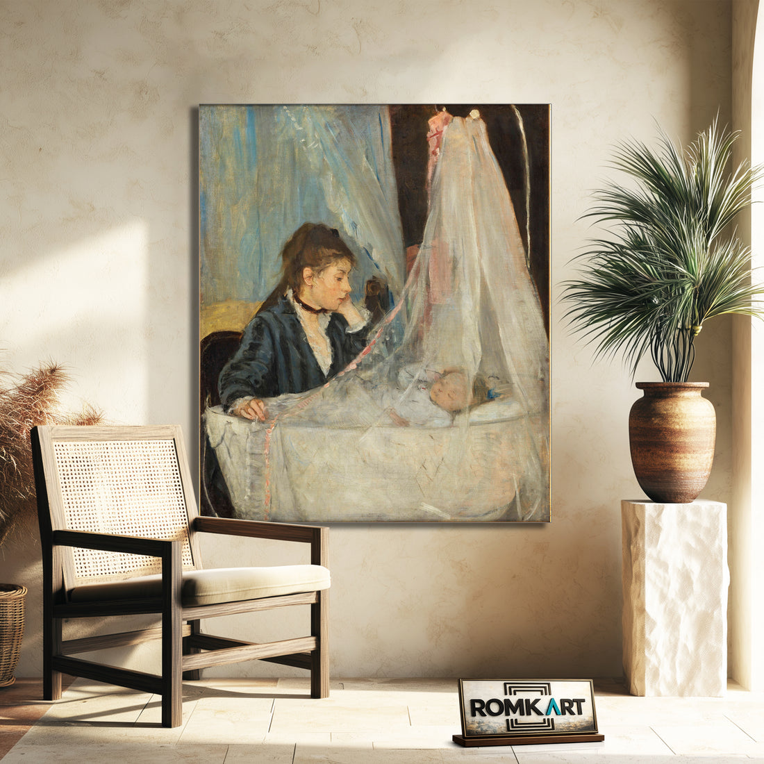 Berthe Morisot Le Berceau 1872 – Reproduction