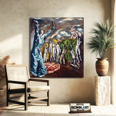 El Greco The Vision Of Saint John 1609-1614 – Reproduction