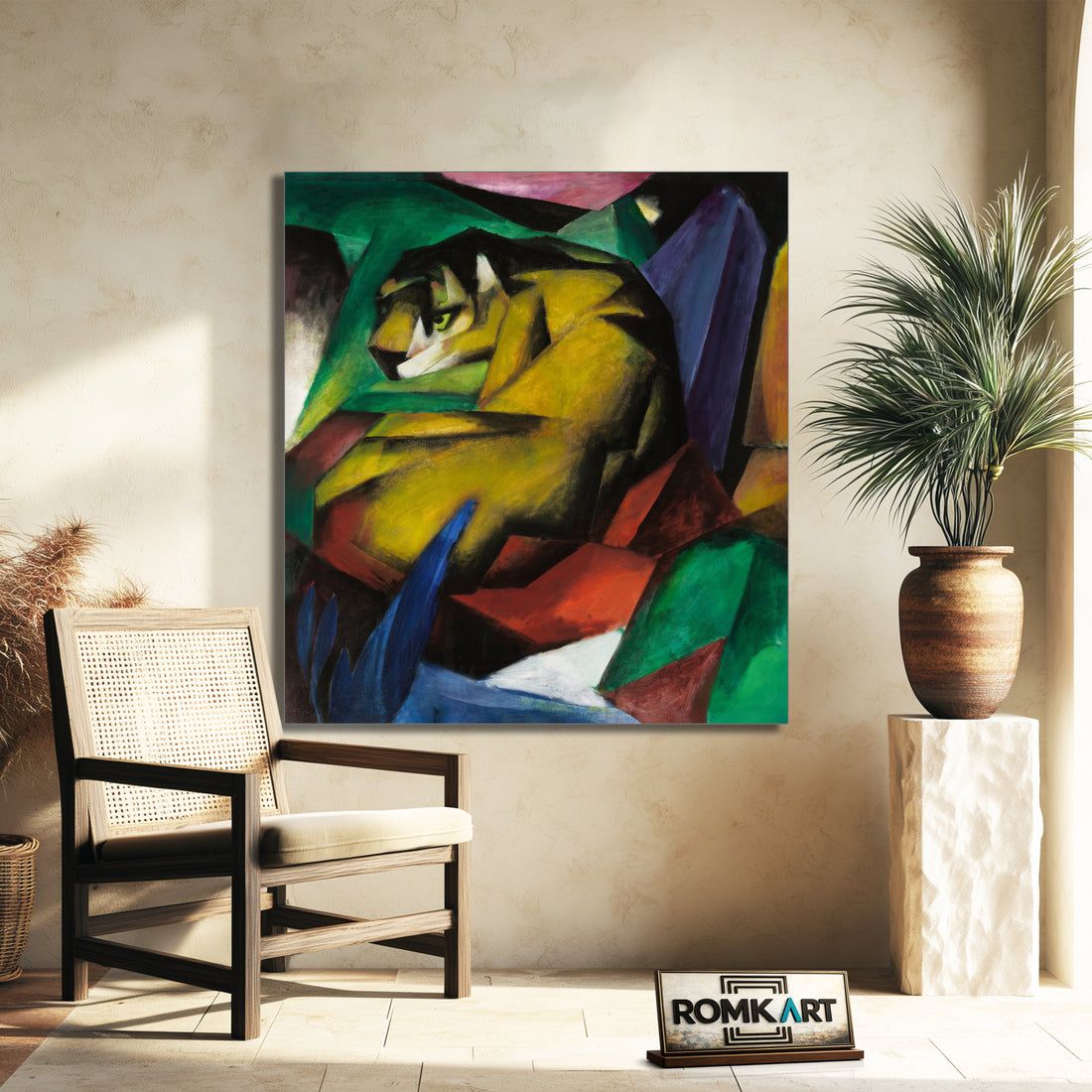 Franz Marc Tiger 1912 – Reproduction