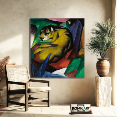 Franz Marc Tiger 1912 – Reproduction