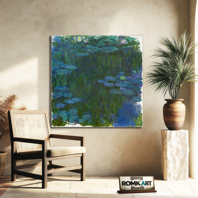 Claude Monet Blue Water Lilies 1914 - 1917 – Reproduction