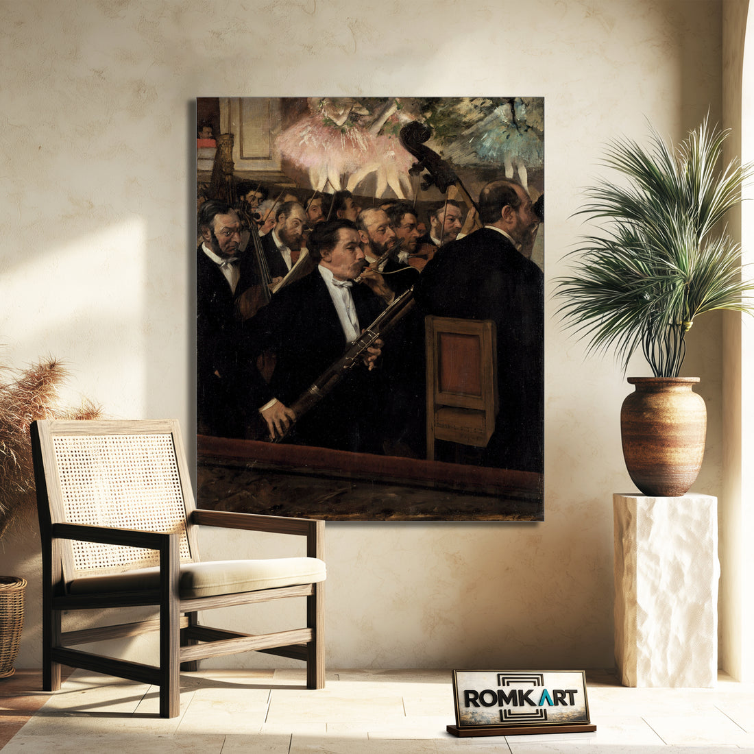 Edgar Degas The Orchestra At The Opera 1870 – Reproduction