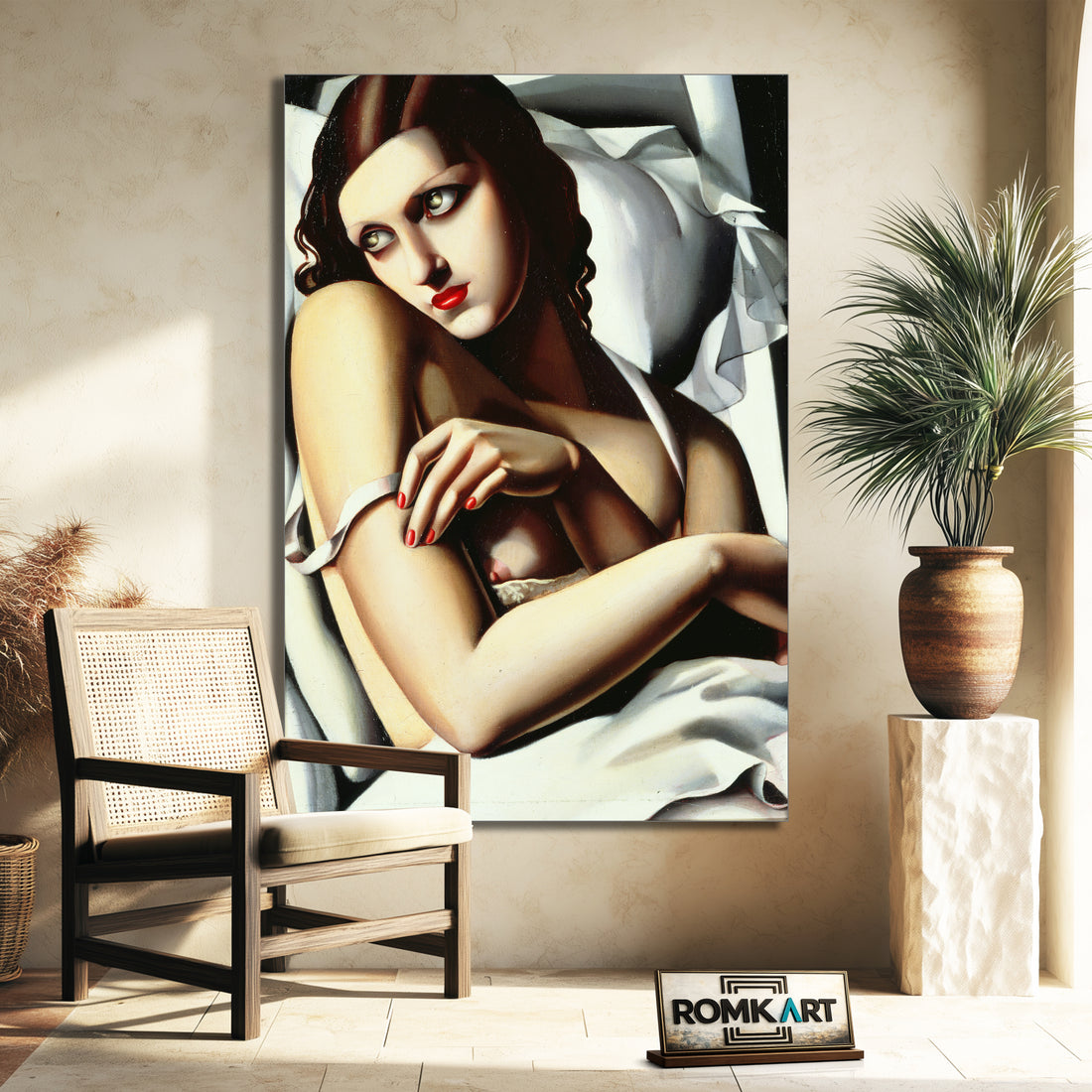 Tamara De Lempicka The Convalescent 1932 – Reproduction