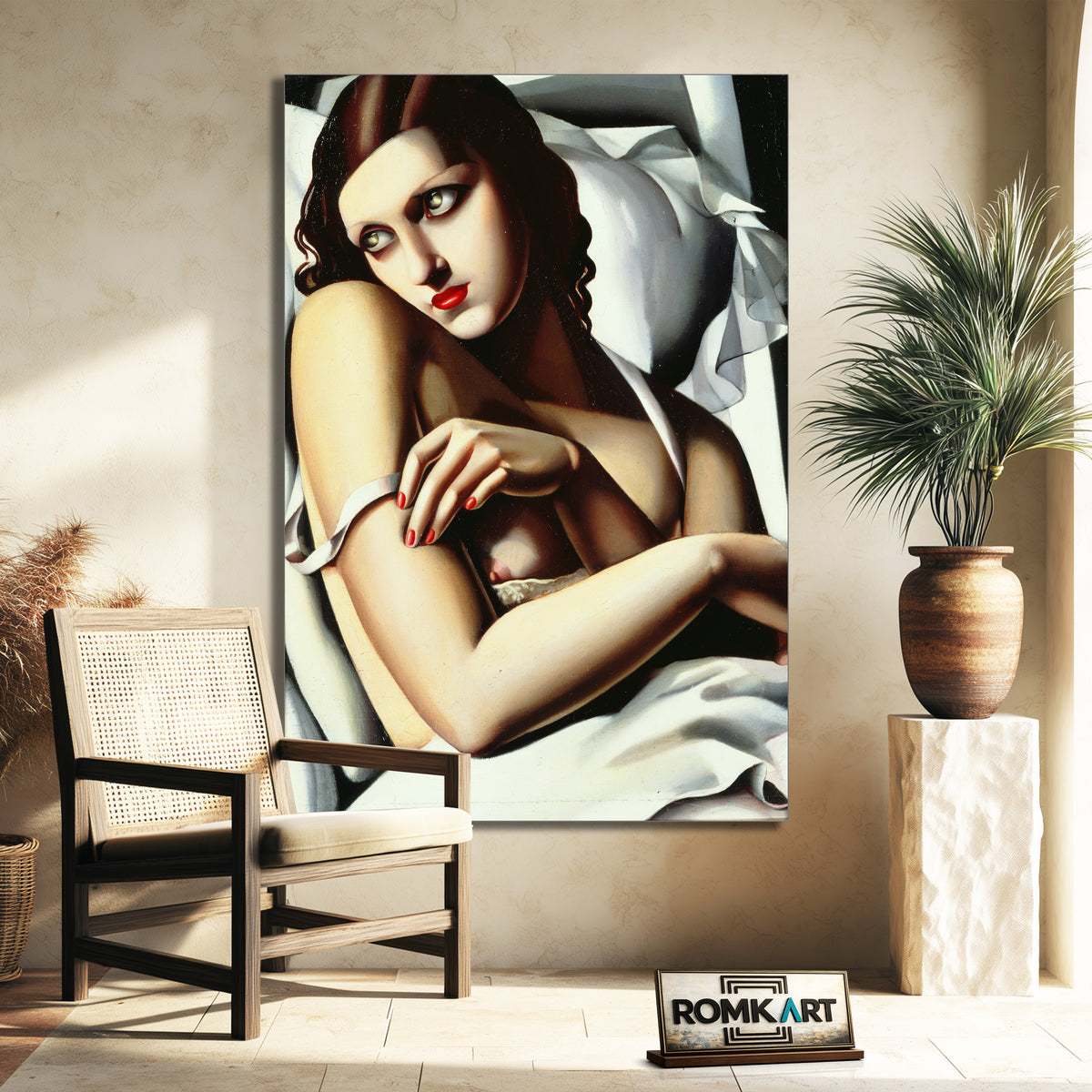 Tamara De Lempicka The Convalescent 1932 – Reproduction