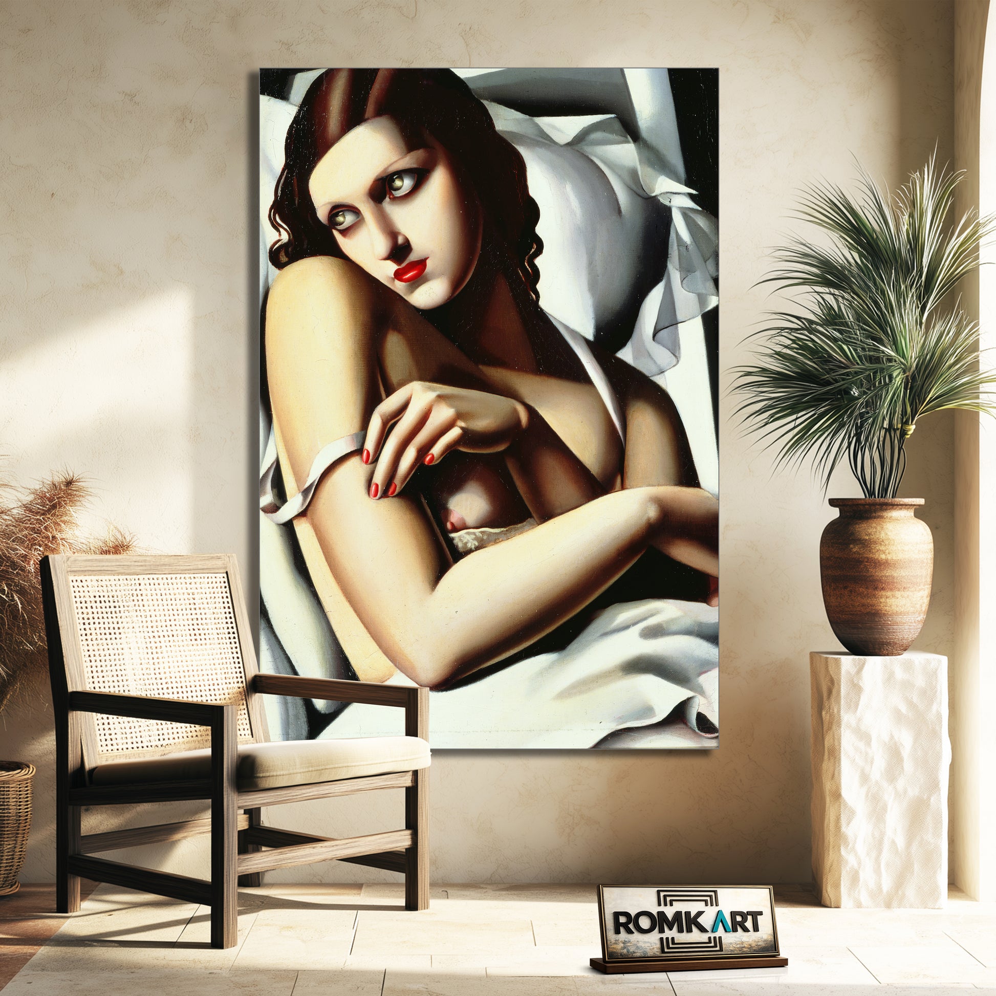 Tamara De Lempicka The Convalescent 1932 – Reproduction