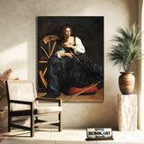 Caravaggio Saint Catherine Of Alexandria 1598 – Reproduction