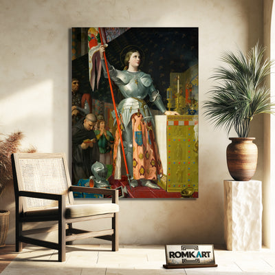 Jean Auguste Dominique Ingres Joan Of Arc At The Coronation Of Charles VII – Reproduction