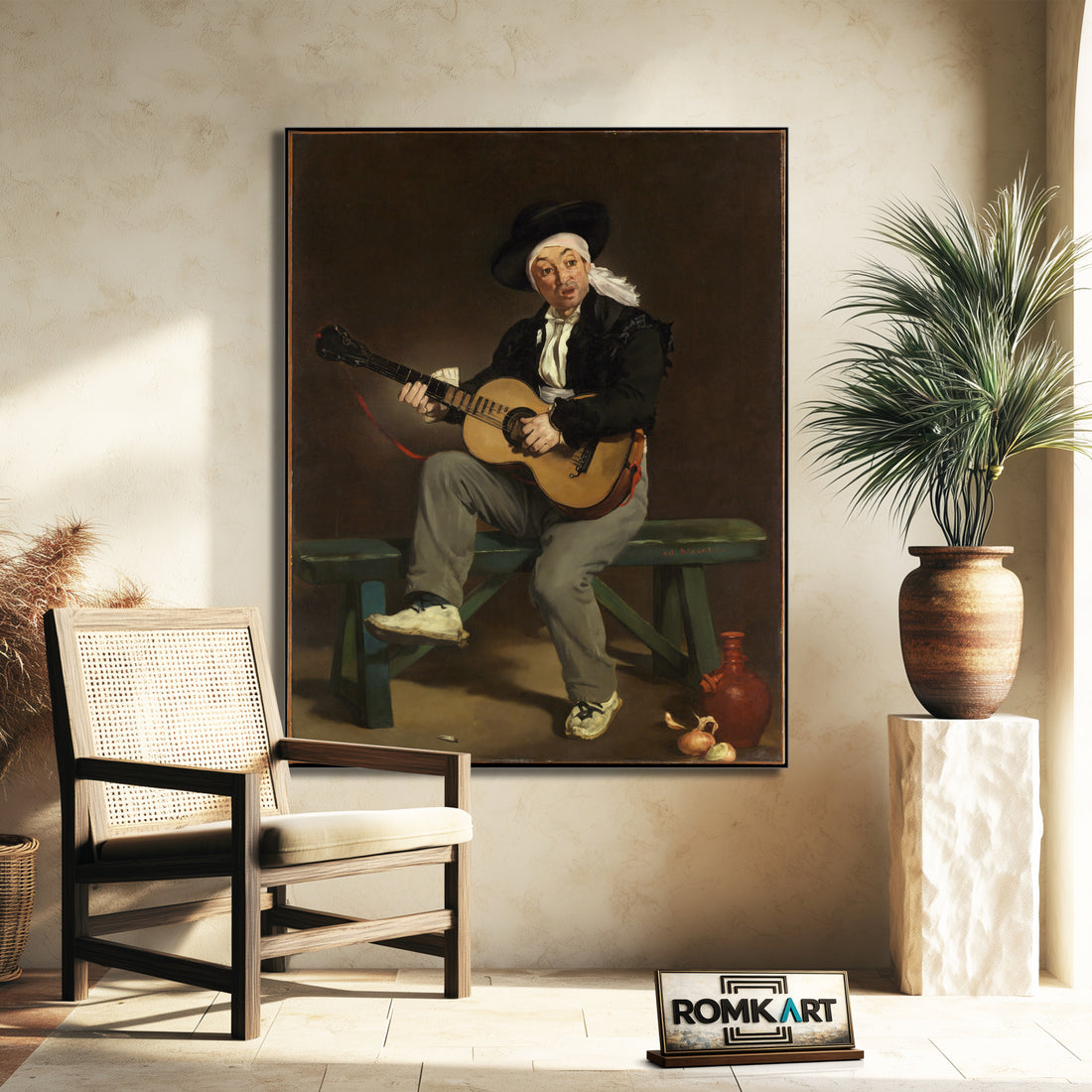 Edouard Manet The Spanish Singer 1860 – Reproduction