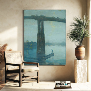 James Mcneill Whistler Nocturne Blue And Gold - Old Battersea Bridge – Reproduction