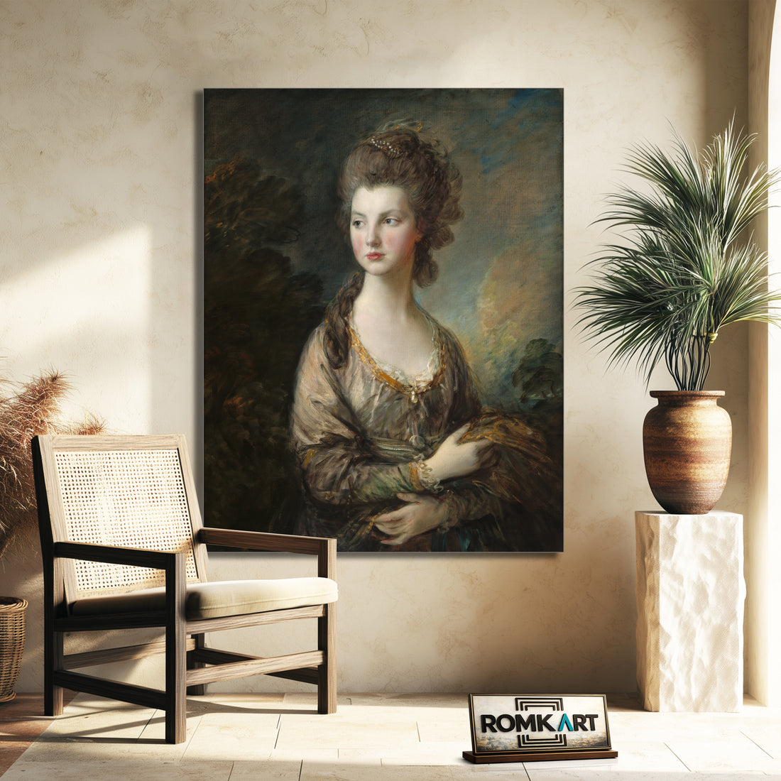Thomas Gainsborough The Hon Mrs Thomas Graham 1777-1778 – Reproduction