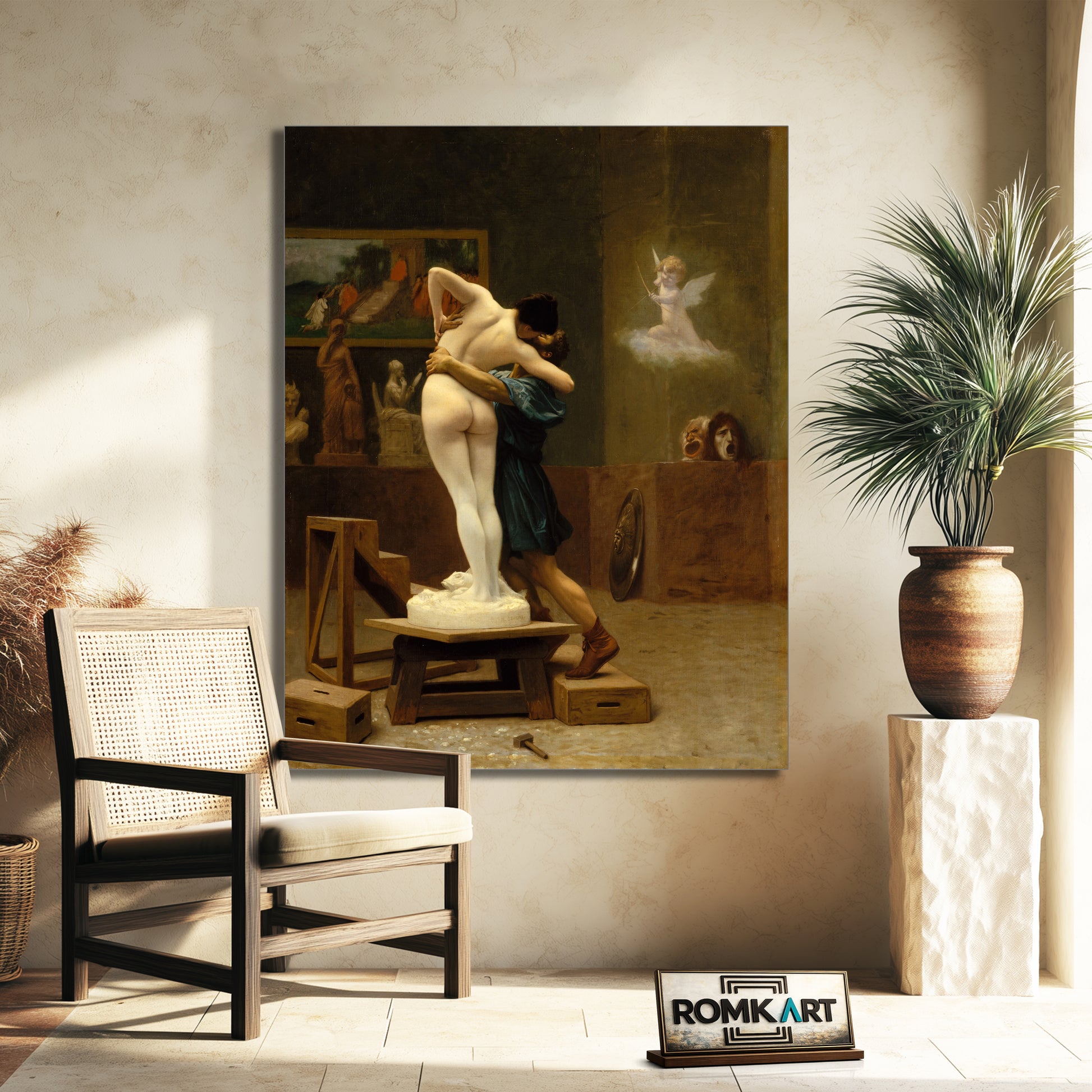Jean Leon Gerome Pygmalion And Galatea 1890 – Reproduction