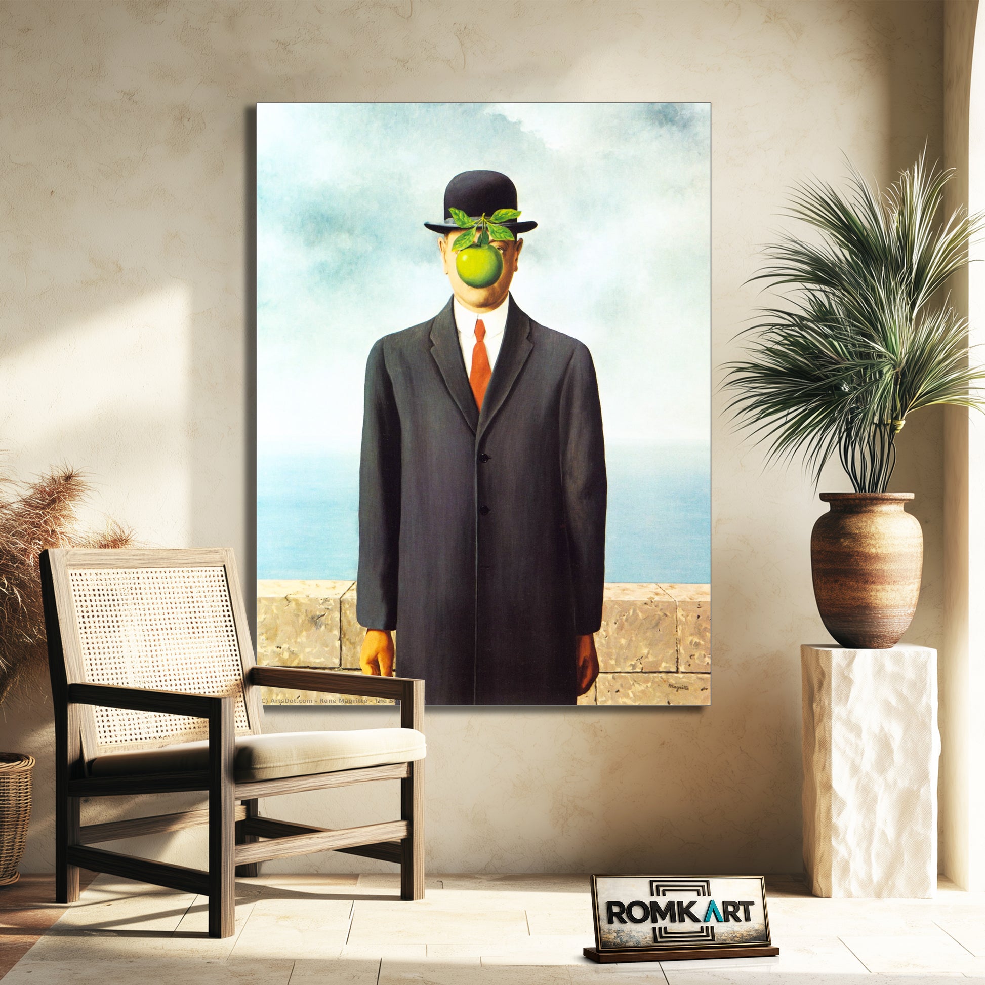 Rene Magritte The Son Of Man 1964 – Reproduction