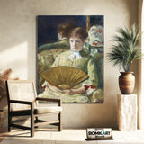 Mary Cassatt Woman With A Fan 1878 - 1879 – Reproduction
