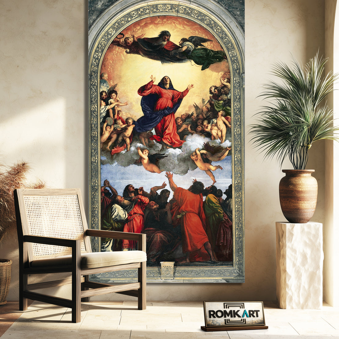 Titian Assumption Of The Virgin – Reproduction