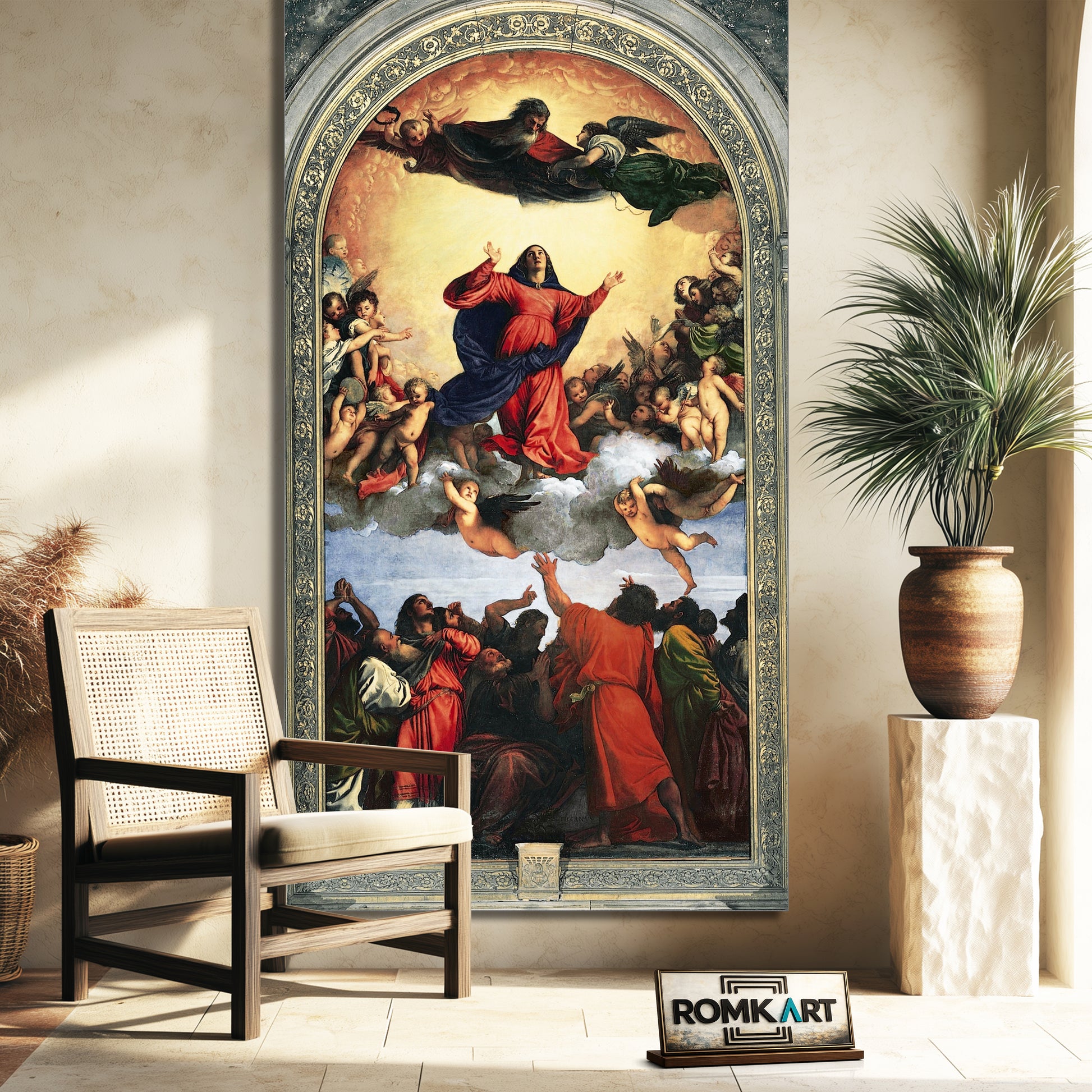 Titian Assumption Of The Virgin – Reproduction