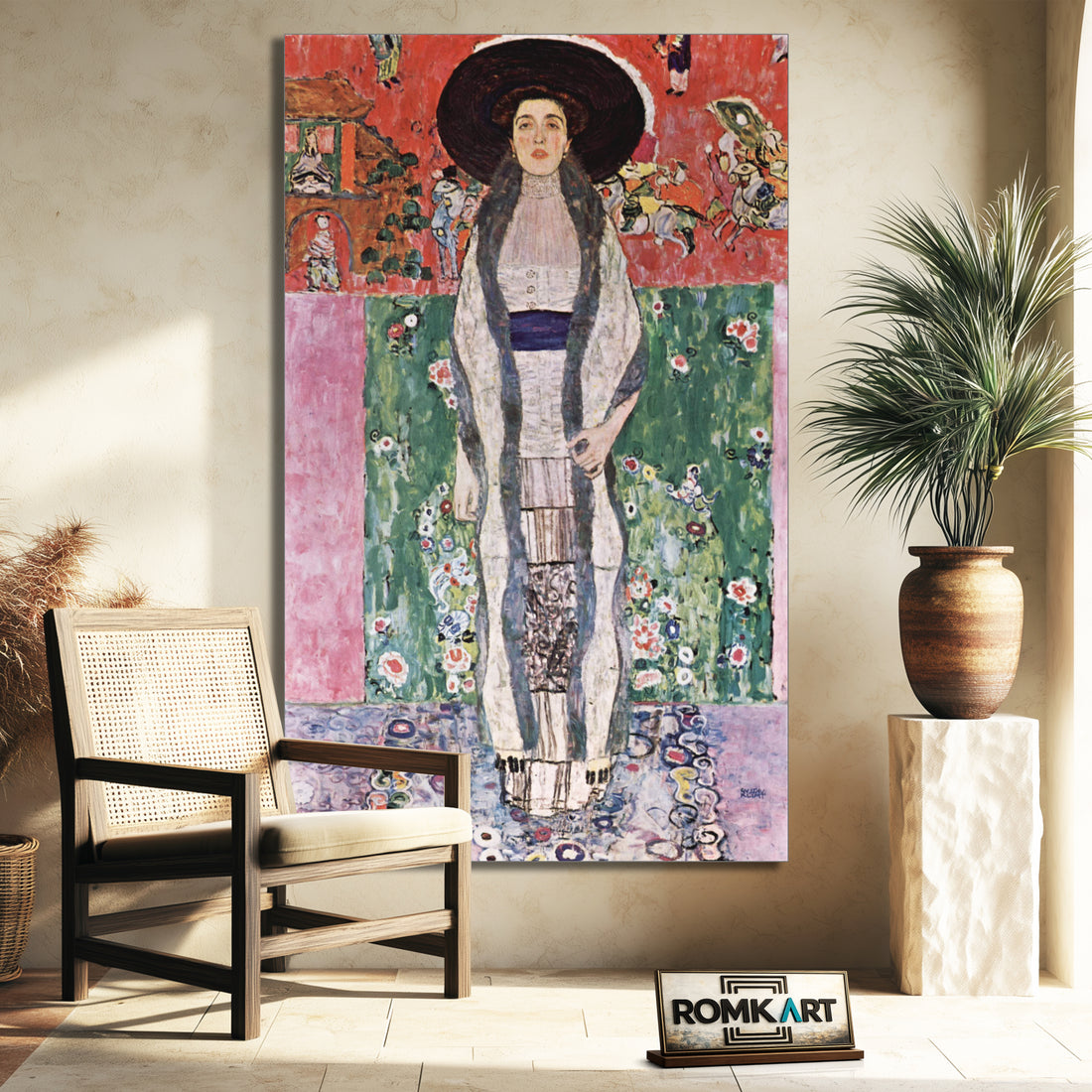 Gustav Klimt Portrait Of Adele Bloch-bauer II – Reproduction