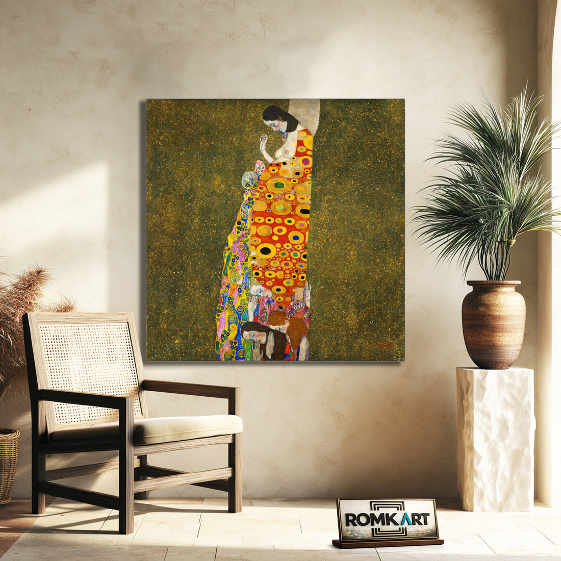 Gustav Klimt Hope II 1907 – Reproduction