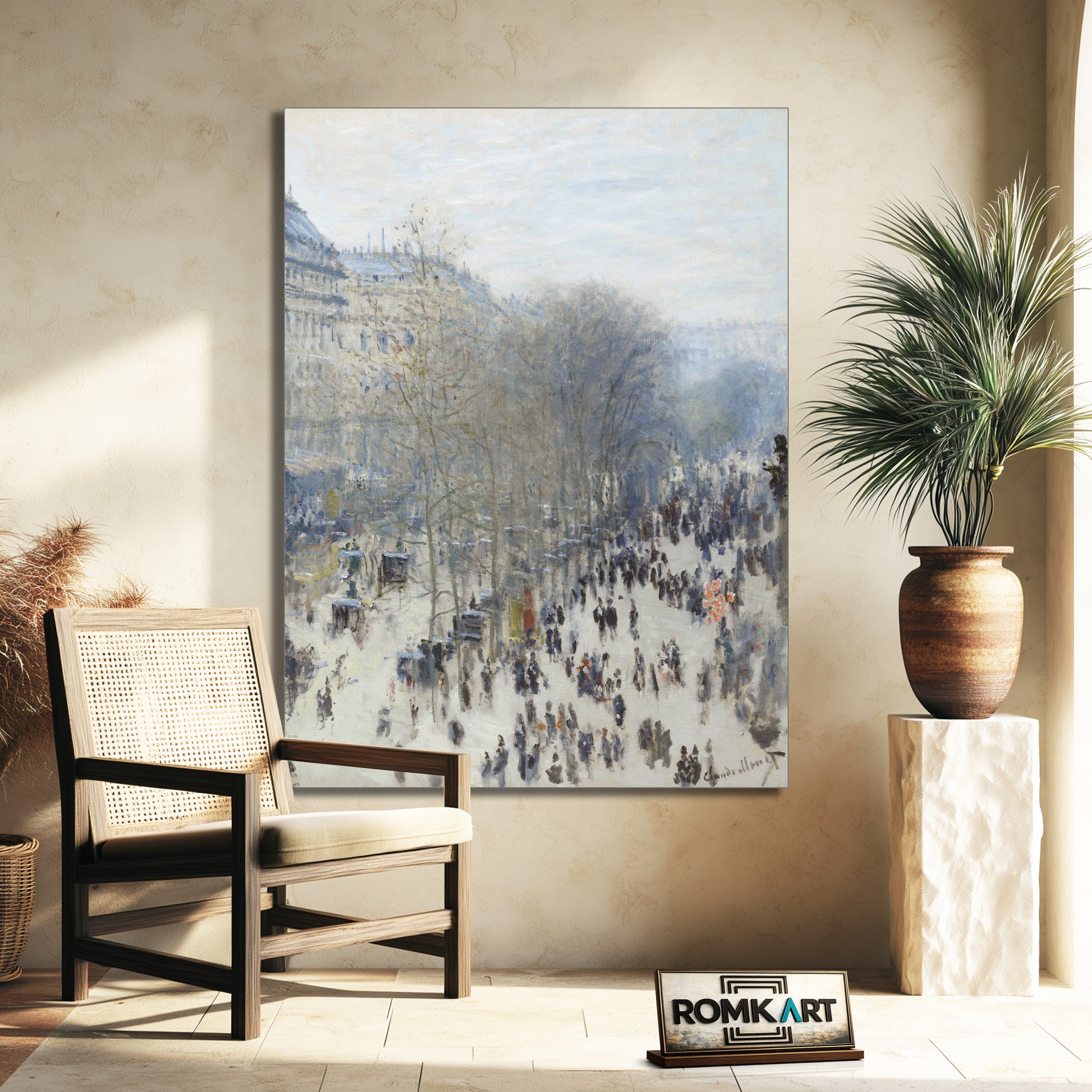 Claude Monet Boulevard Des Capucines 1873 – Reproduction