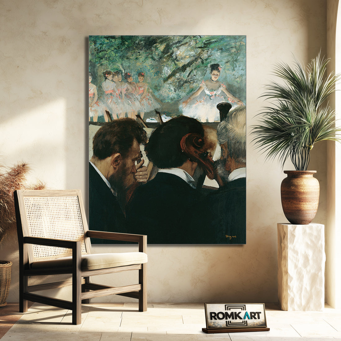 Edgar Degas Orchestra Musicians 1872 – Reproduction