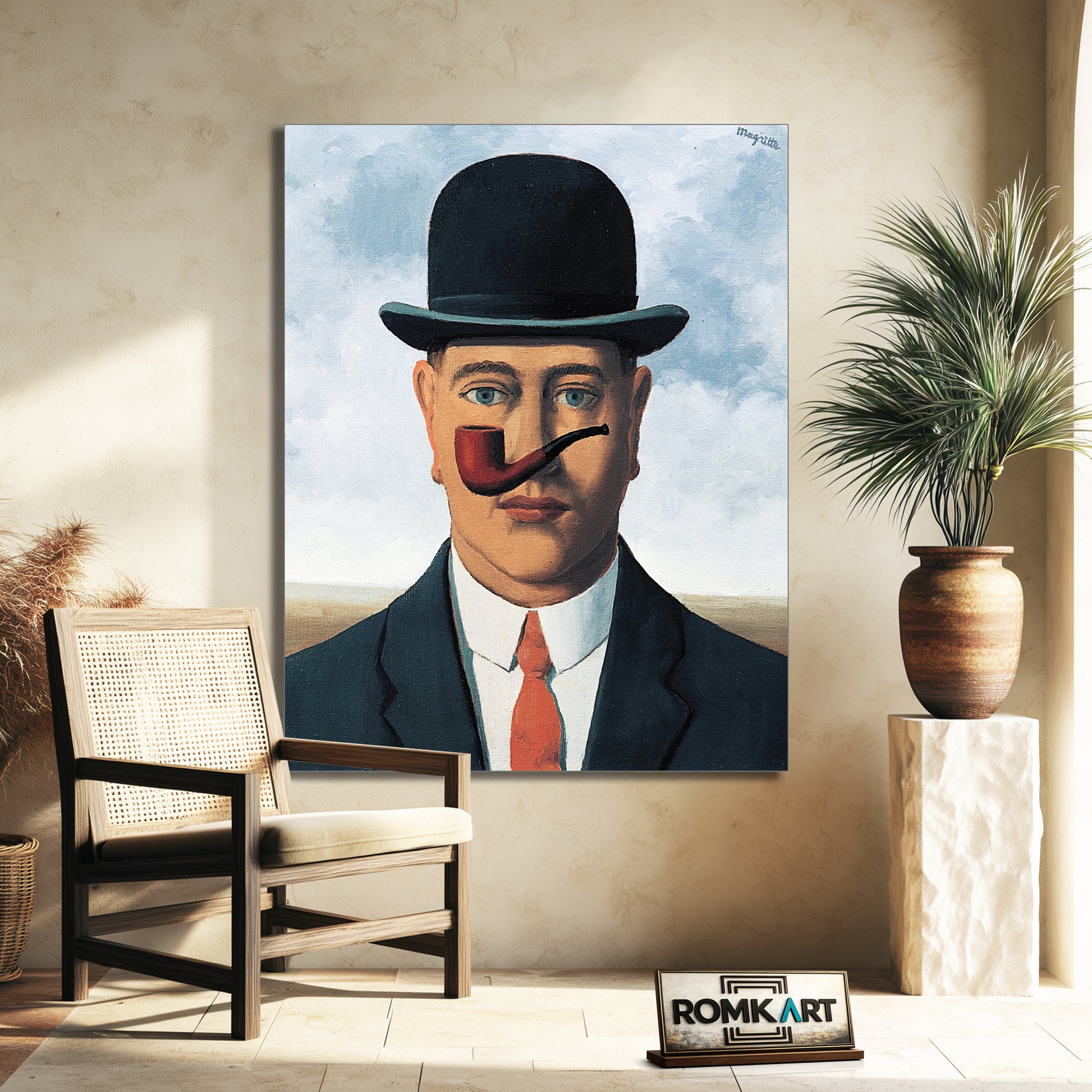 Rene Magritte La Bonne Foi 1965 – Reproduction